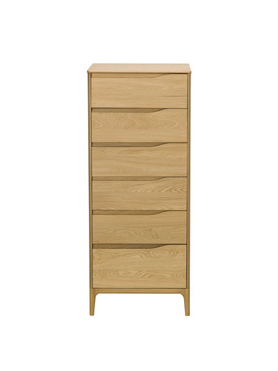 Image of Rimini 6 Drawer Tall Chest