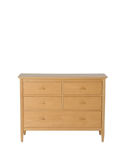 Image of Teramo 5 Drawer Wide Chest