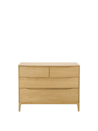 Image of Rimini 4 Drawer Low Wide Chest