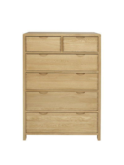 Image of Bosco 6 Drawer Tall Wide Chest